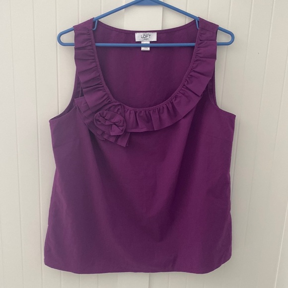 Ann Taylor LOFT women’s blouse large petite - Picture 1 of 4